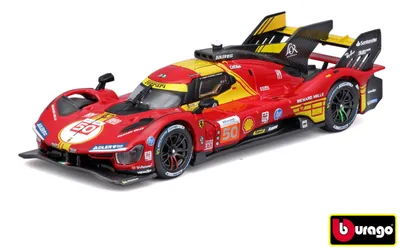 Imagen del producto de Bburago 1:43 Ferrari Racing 499p Nr.50- Campeón 24h Le Mans 2024 Estuche Rígido