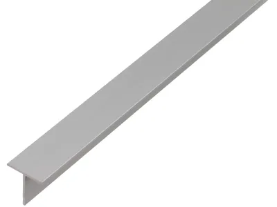 Immagine prodotto di Alberts 472092 Profilo a T, alluminio, naturale, 1000 x 15 x 15 mm