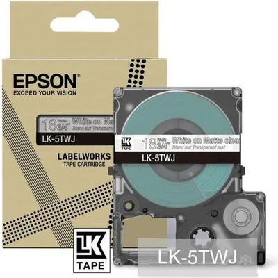 Immagine prodotto di Epson LK-5TWJ Trasparente, Bianco