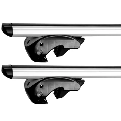 Obrázek produktu pro Příčníky na klasické podélníky / hagusy Aroso Leopard 120cm - aluminium / uzamykatelné