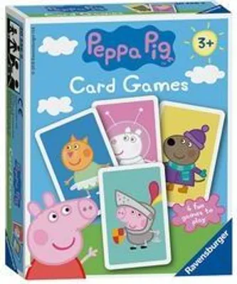 Produktbild von Kartenspiel Pig | 4 in 1 Spiele | Peppa Wutz | Ravensburger | Spiel