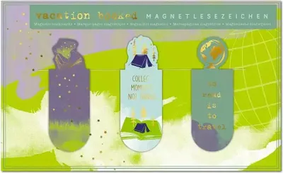 Obrázok produktu pre Lit. Magnetlesezeichen Vacation booked
