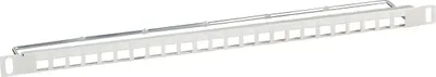 Produktbild von EFB Verteilerfeld 19" 0.5HE, 24-Port, grau