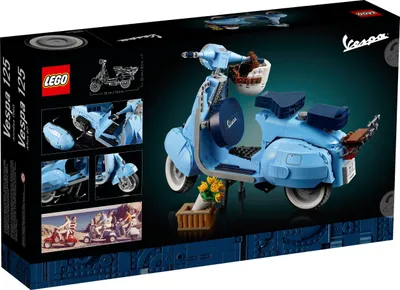 Zdjęcie produktu dla Zestaw modelarski LEGO 10298 Icons Vespa 125, zabytkowy skuter z Włoch