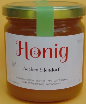 Produktbild von Frühtrachthonig aus der Region Aachen-Eilendorf - cremig 500 g