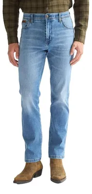 Immagine prodotto di Wrangler - Jeans da uomo - Modello Authentic Straight Fit - Texas - Denim blu