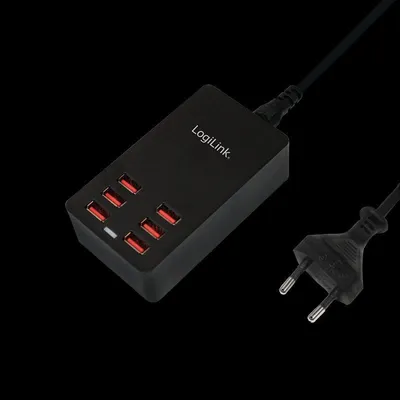 Produktbild von LogiLink PA0139, Drinnen, AC, 5 V, Schwarz