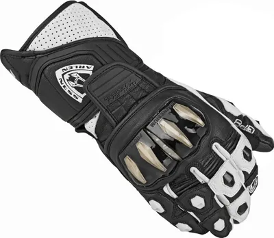 Produktbild von Arlen Ness Yakun Motorradhandschuhe, schwarz/weiß, XS