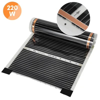 Obrázek produktu pro Peviasot: Ohřívací fólie pro karavany, podlahové vytápění, vhodné pro osobní automobily, elektrické, 220 W/m²