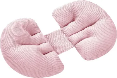 Produktbild von U-förmiges Stillkissen/Lendenkissen für Seitenschläfer – Rosa