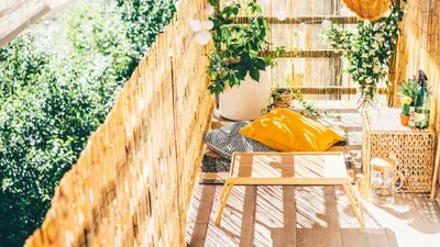 Obrázok produktu pre Prírodná bambusová zástena na balkón