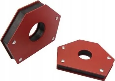 Produktbild von Magnetischer Schweißwinkel, Schweißmagnet B 75 - 1 Stück, Extrem stark, Magnettafeln, Kühlschränke, Whiteboards, DIY