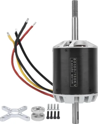 Produktbild von Bürstenloser Gleichstrommotor-Bausatz 80100, Motorzubehör für ferngesteuerte Spielzeuge, 48 V, 130 kV, 7000 W