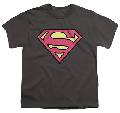 Obrázok produktu pre Superman – detské tričko, bavlna, model TV36092 (128) (farba: antracit)