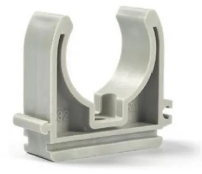 Produktbild von 50 x Rohrclip Ø 32 mm Rohrklemme Rohrhalter Clipser Rohrschelle Klemmschelle