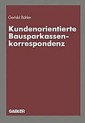 Obrázok produktu pre Kundenorientierte Bausparkassenkorrespondenz