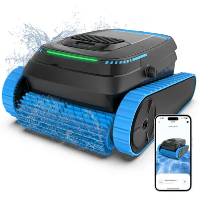 Produktbild von AIRROBO CP40 Poolroboter Boden und Wand mit APP, 120 Min Akkulaufzeit, 170m² Reinigungsfläche, Intelligente Navigation, Selbsteinparkfunktion