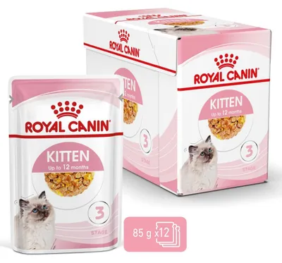 Obrázek produktu pro Royal Canin FHN Kitten Instinctive 12x85g Mokré krmivo v rosolu pro koťata do 12 měsíců věku