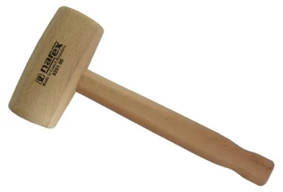Obrázok produktu pre Drevené kladivo Narex z bukového dreva 825100 (dielenské kladivo na spracovanie dreva)