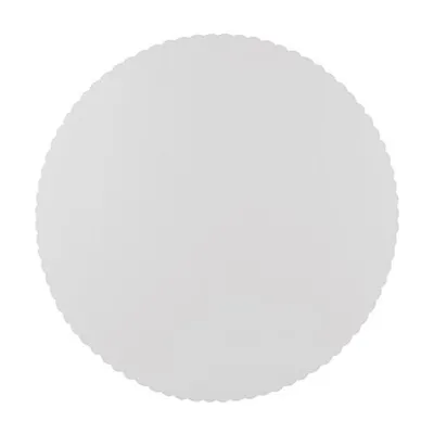 Produktbild von 10 Tortenunterlagen. Pappe "pure" rund Ø 28 cm weiss mit gezacktem Rand