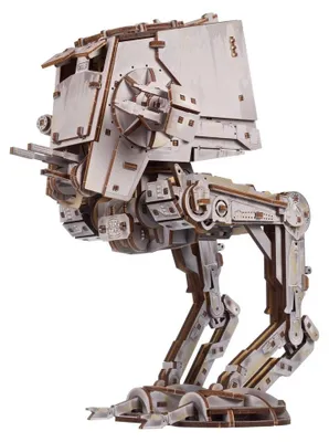 Obrázok produktu pre Star Wars 3D drevená skladačka – bojový robot AT-ST