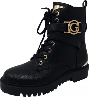 Image de Bottes à lacets Guess pour femmes, couleur noire, taille 36