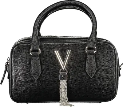 Produktbild von Elegante schwarze Damentasche mit Griffen und abnehmbarem Riemen