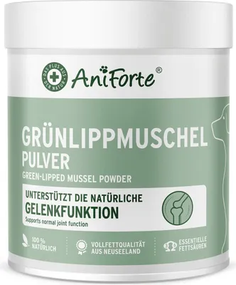 Produktbild von AniForte Grünlippmuschel Pulver 250 g