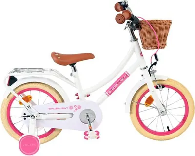 Obrázok produktu pre Detský bicykel Volare Excellent - dievčenský - 14 palcov - biely