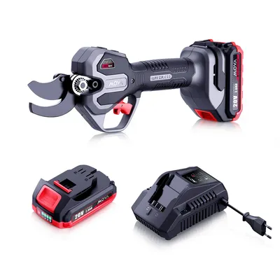 Produktbild von MOVA GPS201 Akku Gartenschere bürstenloser Motor SK5 Titanbeschichtete Klinge 38 mm Schnittdurchmesser einstellbar 28 38 mm ergonomisches