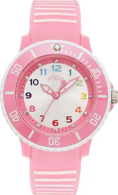 Produktbild von S.Oliver SO-4247-PQ Kinder-Armbanduhr, Kunststoff-Gehäuse