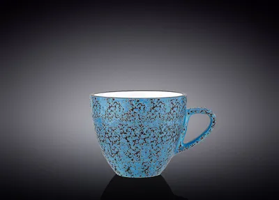 Zdjęcie produktu dla Kubek porcelanowy Wilmax, 300 ml, kolekcja Splash Blue, WL-667636/A