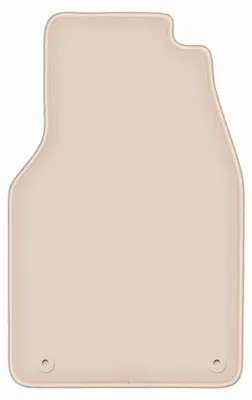 Produktbild von Fahrermatte Velours für Volkswagen Transporter T4 Multivan 1993-2001 (Transporter) – 1-tlg, Beige, passgenau – Wielganizator FORTUNA