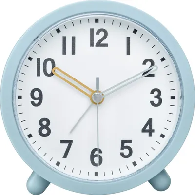 Produktbild von TFA Wecker - Wecker - hellblau -11 cm - rund - Kunststoff