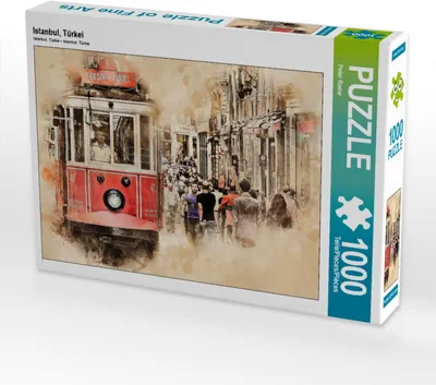 Produktbild von CALVENDO Puzzle Istanbul, Türkei | 1000 Teile Lege-Größe 64x48cm Foto-Puzzle für glückliche Stunden