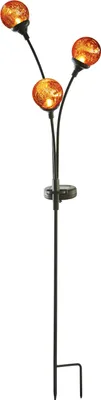 Produktbild von LED-Solarstab 'Trieste', schwarz