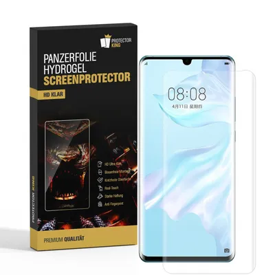 Zdjęcie produktu dla 4x Szkło hydrożelowe do Huawei P30 Pro Samoregenerujące się na mikrozarysowania 3D CLEAR pancerne zabezpieczenie ekranu Zabezpieczenie ekranu