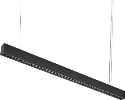Produktbild von LED-Pendelleiste 120cm 35W Schwarz - Kaltweiß 6000K - 8000K
