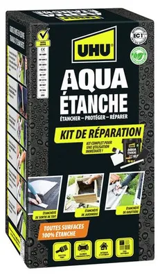 Image de Kit Réparation Aqua étanche étanchéité Rapide Et Durable Sous L'eau - Uhu