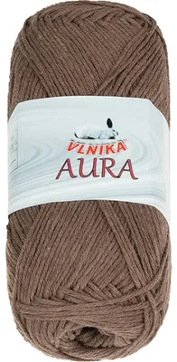 Image de Fil AURA - 100 g, 170 m - Marron