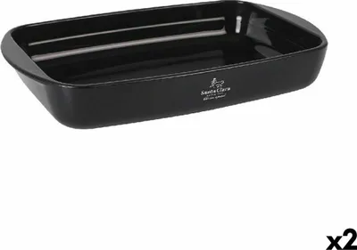 Obrázek produktu pro Kastrol santa z čirého borosilikátového skla obdélníkový 33 x 20 x 13 cm (2 kusy)