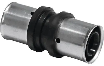 Immagine prodotto di Pipetec PPSU giunto a pressione 16x2mm su entrambi i lati per tubo multistrato in alluminio: 16 x 2 mm - 16 x 2 mm Dimensioni: 16 x 2 mm - 16 x 2 mm