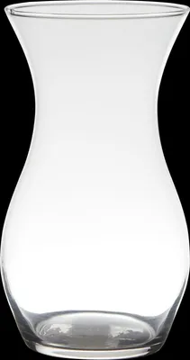 Produktbild von INNA-Glas Bauchige Glas Vase PIRINYA, klar, 25cm, Ø14cm - Blumenvase