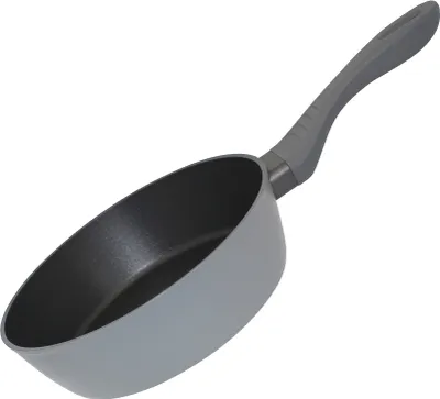 Produktbild von Hochwertige ELO Bratpfanne aus geschmiedetem Aluminium, Ø 24 cm, aschgrau ideal für alle Herdarten und spülmaschinengeeignet