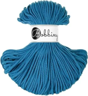 Zdjęcie produktu dla Bobbiny Junior Braided Cord 3 mm 100 m Dopamine Blue Sznurek
