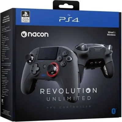 Immagine prodotto di Nacon NACON Revolution Unlimited Nero Gamepad Bluetooth/USB Analogico/Digitale PC, PlayStation 4