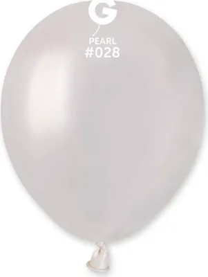 Obrázok produktu pre Gemar Metalické perleťové latexové balóniky 12 cm, 100 ks.