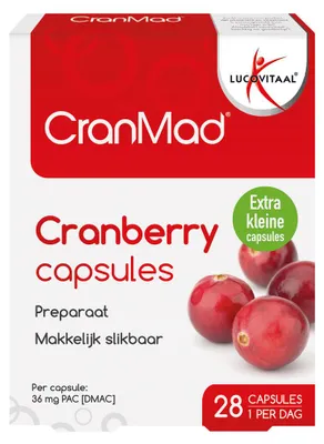 Produktbild von CranMad Cranberry 28 Kapseln
