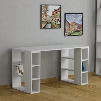 Zdjęcie produktu dla Skandynawskie biurko AJKA białe