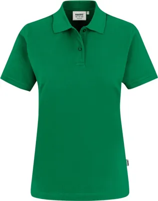 Produktbild von HAKRO Poloshirt Top Damen #224 Gr. L kelly-grün